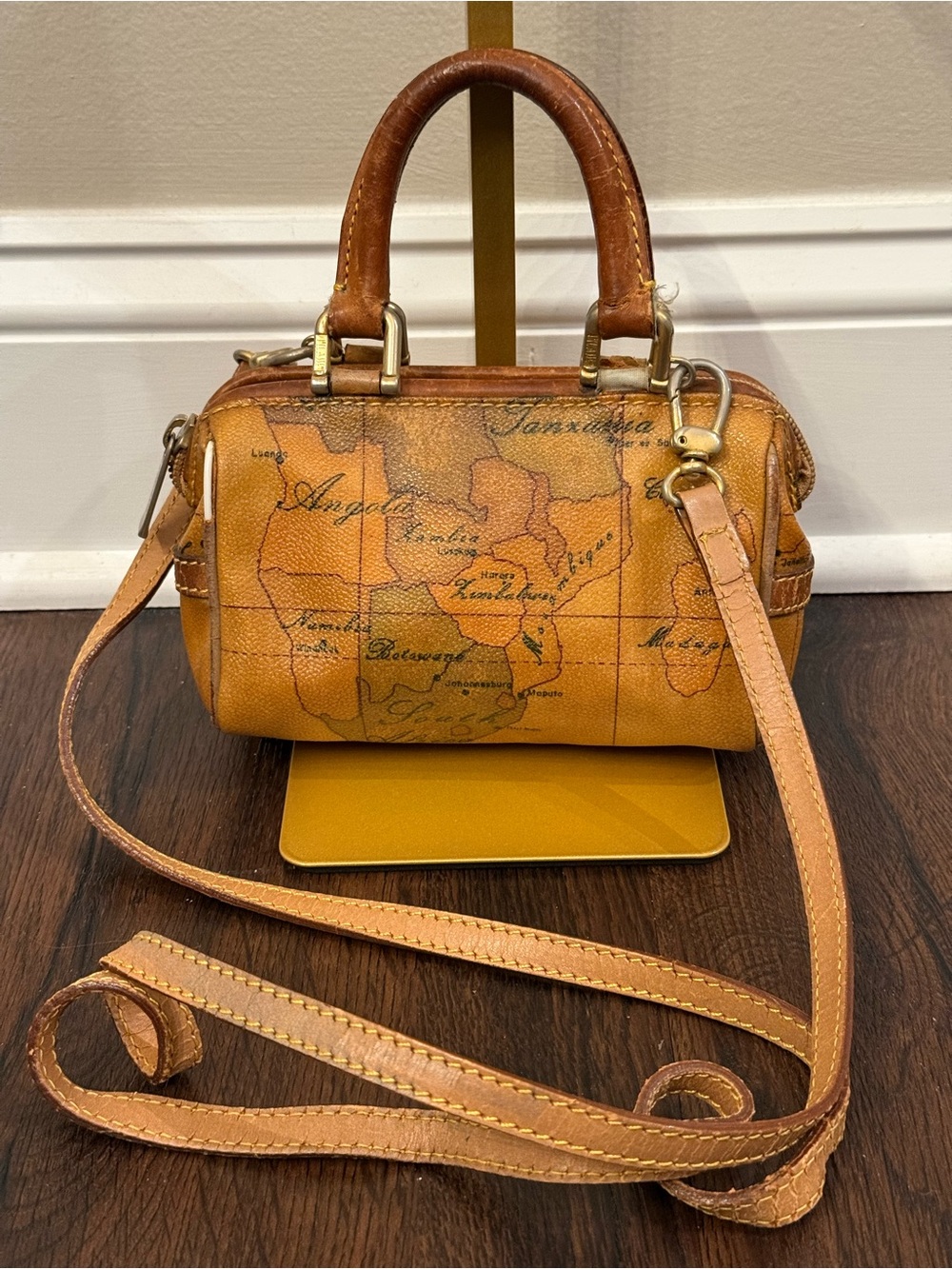 ✨ Extremely Rare ALVIERO MARTINI Mini Boston Bag ✨